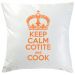 Coussin Keep Calm orange