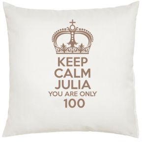 Coussin Keep Calm personnalisé