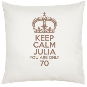 Coussin Keep Calm personnalisé