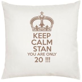 Coussin Keep Calm personnalisé