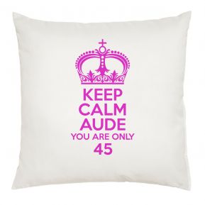 Coussin Keep Calm personnalisé