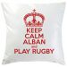 Coussin Keep Calm rouge