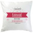 Coussin personnalisé message ensoleillé