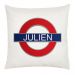 Coussin métro anglais underground