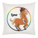 Coussin personnalisé Mon sport Equitation