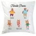 Coussin famille ours 5 personnes