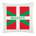 Coussin basque personnalisé avec un prénom