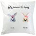 Coussin personnalisé 2 animaux