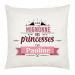 Coussin la plus mignonne des princesses