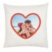 Coussin photo coeur