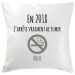 Coussin bonnes résolution cigarette