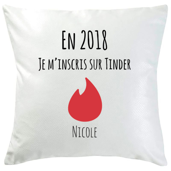 Coussin bonnes résolution rencontre