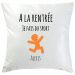 Coussin bonnes résolution sport