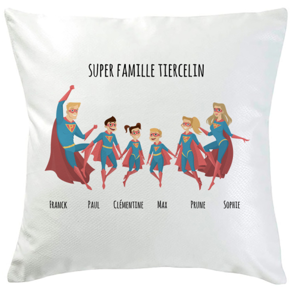 Coussin personnalisé 3 