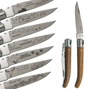 Couteau Laguiole personnalisé Nature Sauvage Couteau Laguiole personnalisé Nature Sauvage