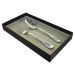 Coffret couverts en inox gravés