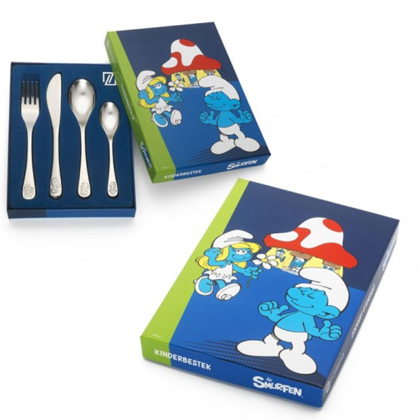 Couverts enfant Schtroumpfs