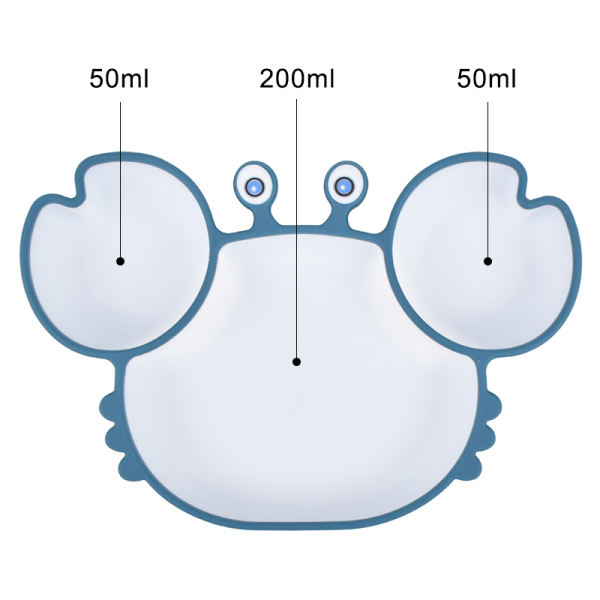 Taille des compartiments crabe blanc