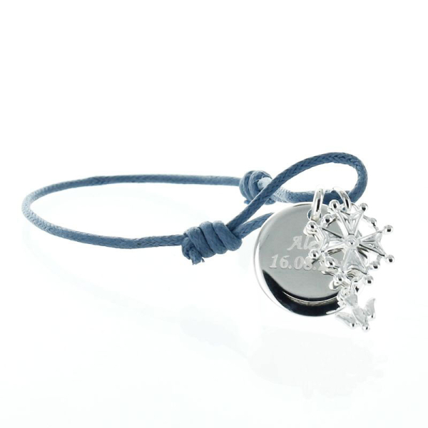 Bracelet croix huguenote