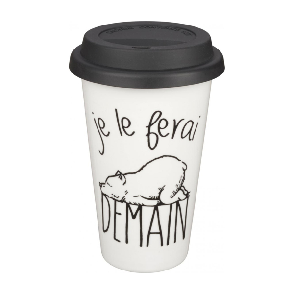 Cup à emporter Je le ferai demain 