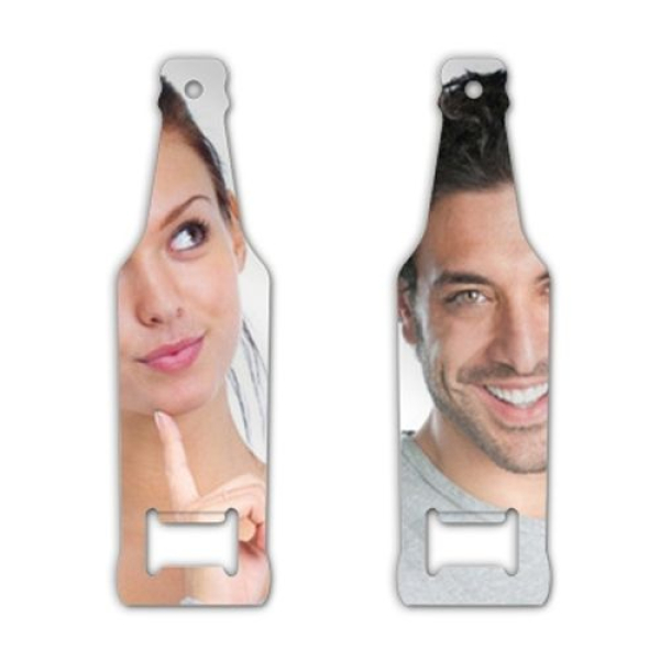 Décapsuleur bouteille personnalisé avec une photo