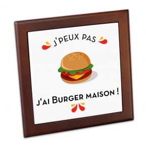 Dessous de plat personnalisée J'peux pas