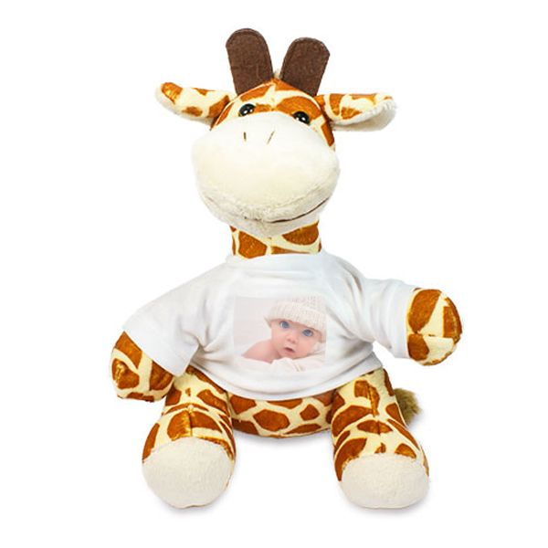 Doudou girafe personnalisable