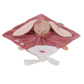 Doudou Pauline le lapin personnalisé Doudou Pauline le lapin personnalisé