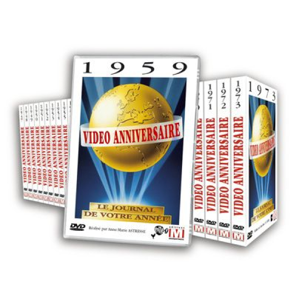 DVD de son année d'anniversaire