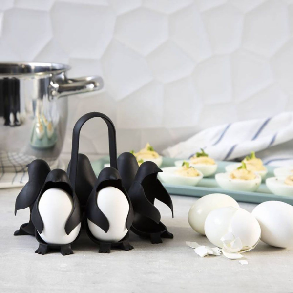 Egguins support à oeufs pour la cuisson et le stockage
