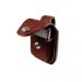 Etui zippo cuir marron