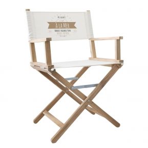 Fauteuil De Star Personnalise Avec Broderie Cadeau Personnalise