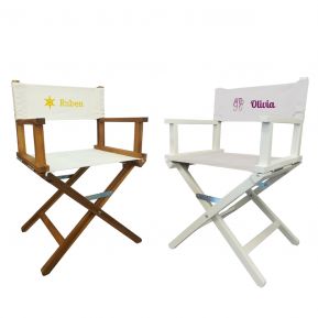 Fauteuil de réalisateur enfant imprimé avec motif Fauteuil de réalisateur enfant imprimé avec motif