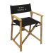 Fauteuil de metteur en scène brodé avec motif