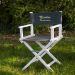 Fauteuil de metteur en scène brodé prénom