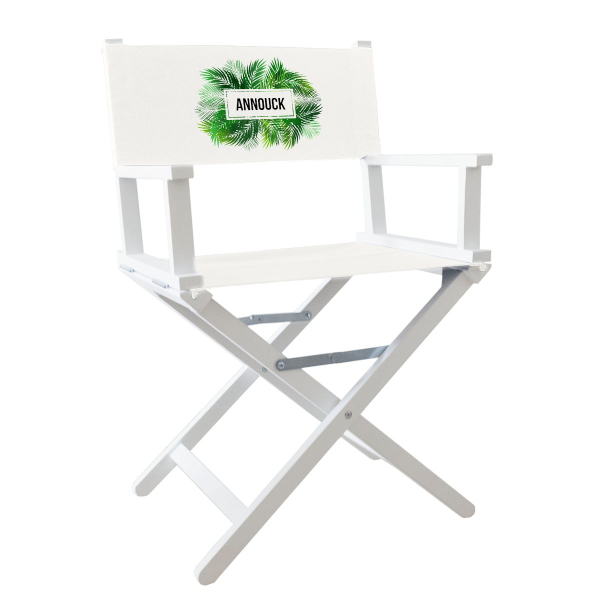 Fauteuil de réalisateur Lifou blanc