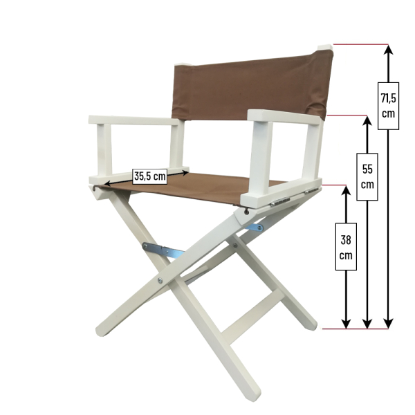 Dimensions fauteuil de metteur en scène enfant