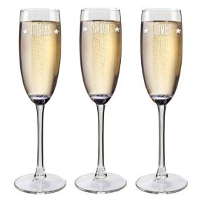 Flûtes à champagne prénom gravées Flûtes à champagne prénom gravées