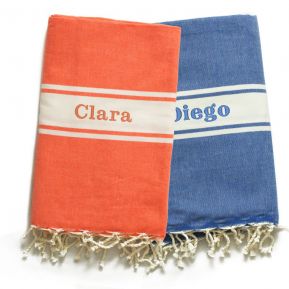 Fouta traditionnelle personnalisée