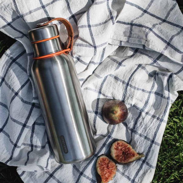 Gourde isotherme en inox vert olive