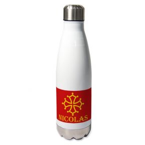 Gourde thermos personnalisée Occitanie