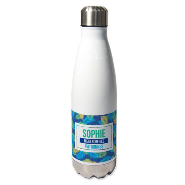 Gourde isotherme personnalisée palmeraie