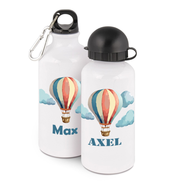 Gourde montgolfière personnalisée
