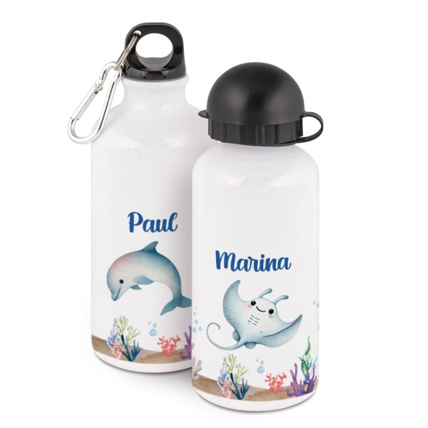 Gourde océan personnalisée