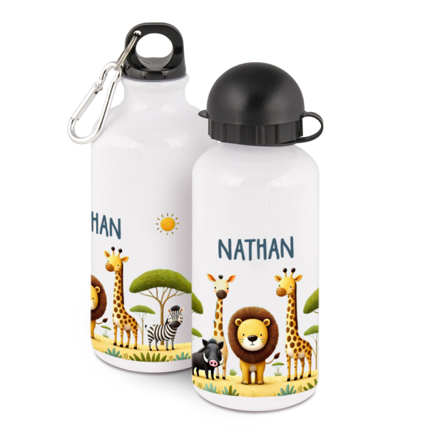 Gourde safari personnalisée