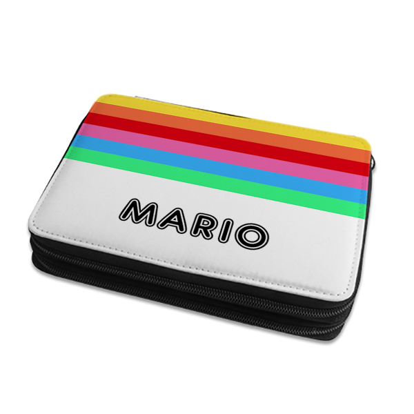 Trousse d'écolier personnalisée rainbow