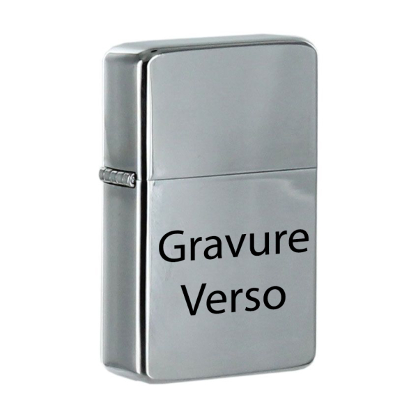 Gravure verso - frais supplémentaires