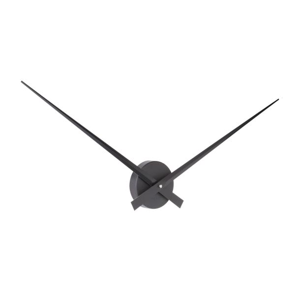 Horloge noire mat 