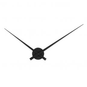 Horloge murale Design aiguille noir