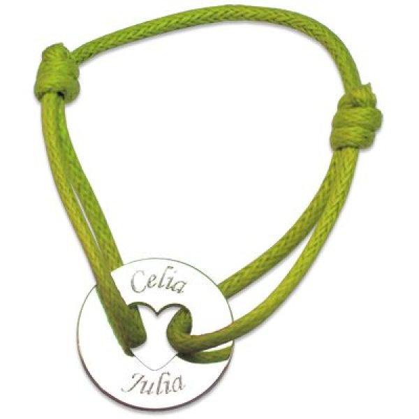 Médaille jeton et coeur en argent massif